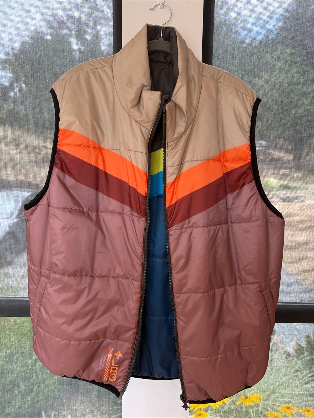 LRG Reversible Quilted Puffer Vest